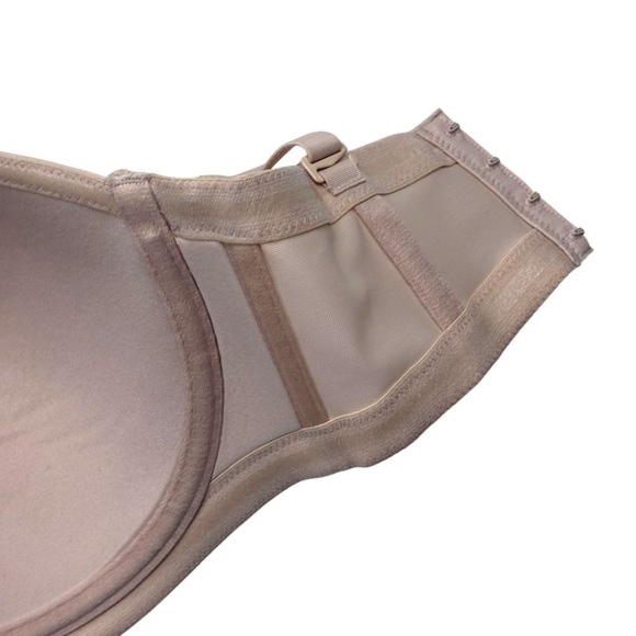 WACOAL STYLE 854119 NUDE RED CARPET ADJUSTABLE STRAPLESS BRA 34G - Picture 10 of 12